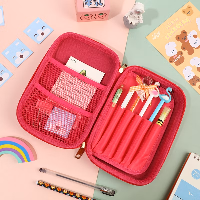 3D Cartoon Pen Bag Waterproof Hard Shell Large Capacity Stationery Bag