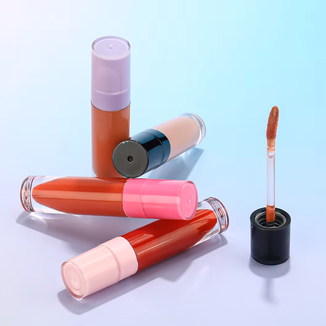 Matte Lip Gloss Cosmetics Private Label with Matte Finish Free Samples Bulk