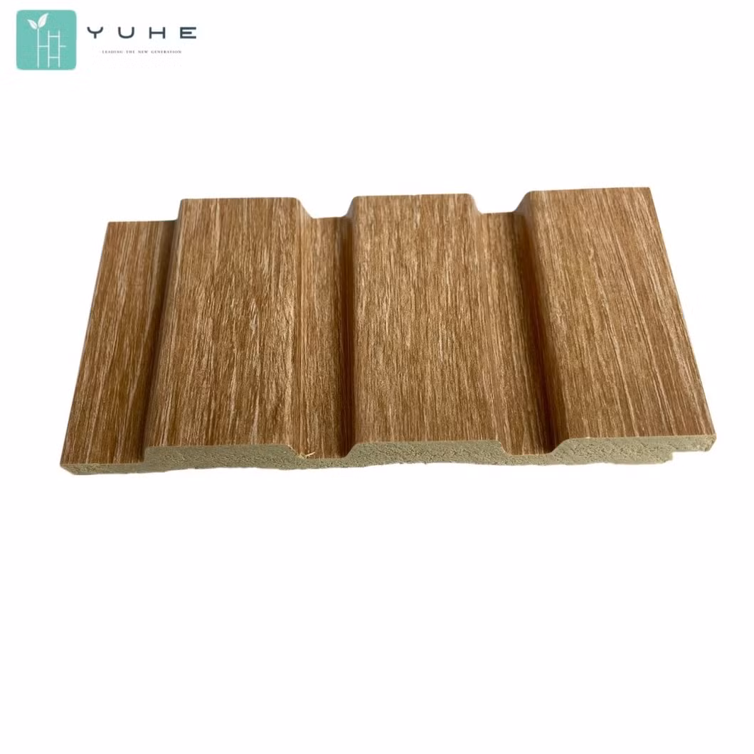 Fast Install Dirt Resistant Waterproof Moldings 3D Fluted PS Wall Panel