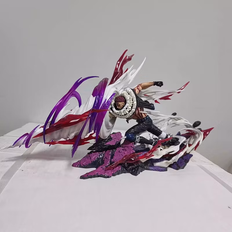 One Piece Anime Figure Gk Card 2 Series 2.0 Rice Cake Sprinting Katakuri Model Box Anime Figure Cartoon-Character