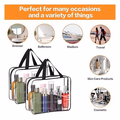 Travel Bag High Quality Canvas Big Size with Logo Mini Puffy Unisex Floral High Quality Luxury Ladies Cosmetic Bag Cases