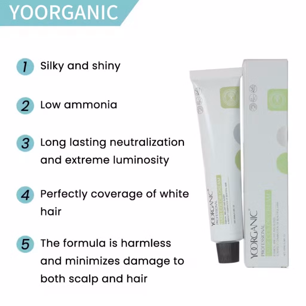 Low MOQ Best Price Shiny Quick Coloring Hair Color Cream Hair Dye