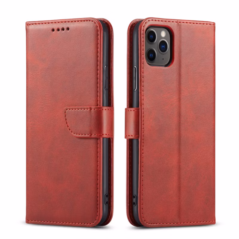 Faux Leather Wallet Card Holder Flip Stand Protective Case Cover for iPhone 12 13 14 Plus Pro Max