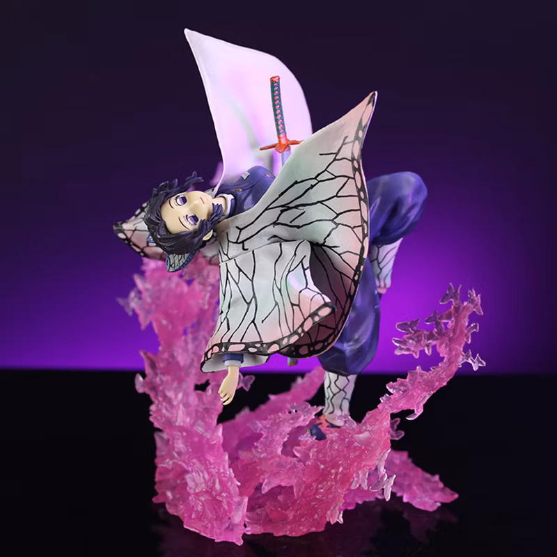 Butterfly Endure Kochou Shinobu Animation Beautiful Girl Peripheral Model Decoration Cartoon-Character