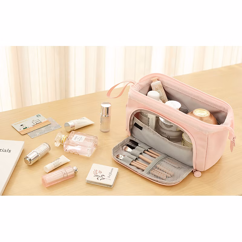 Large Capacity Clear Cute Kids Cute Handheld Canvas Pencil Bag