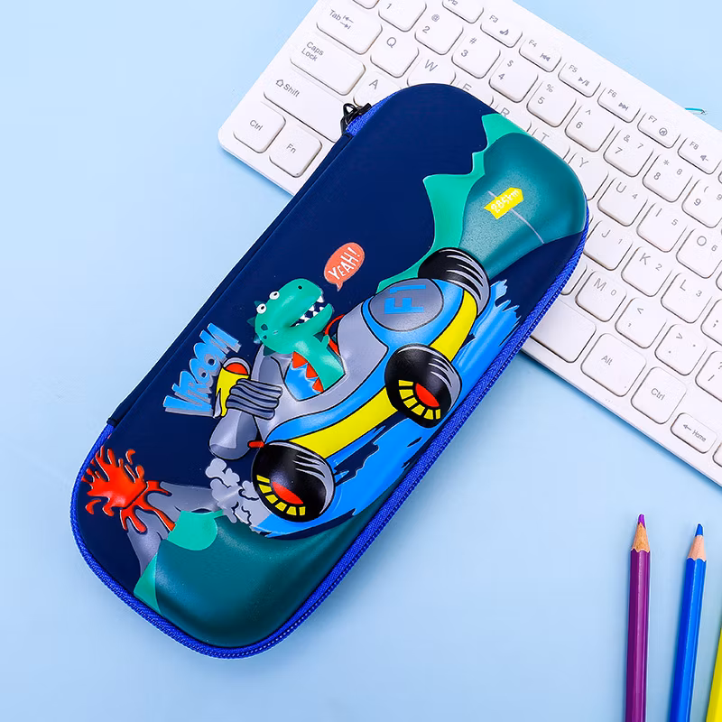 Black Hard Pencil Case EVA Hard Shell Pen Case