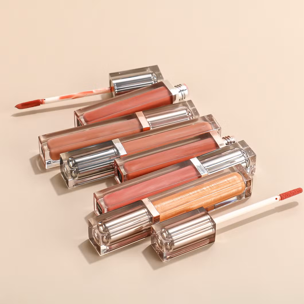 Custom Logo Matte Lip Makeup Long Lasting Private Label Cosmetics with GMPC