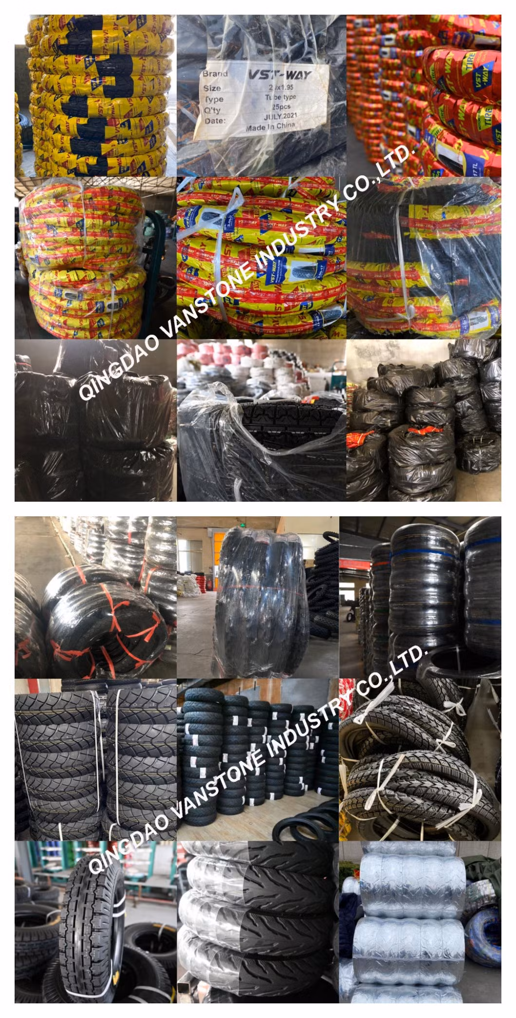Heavy-Duty Dirt Bike Motorcycle Tyre Puncture Resistant Tire 3.00-18 off-Road