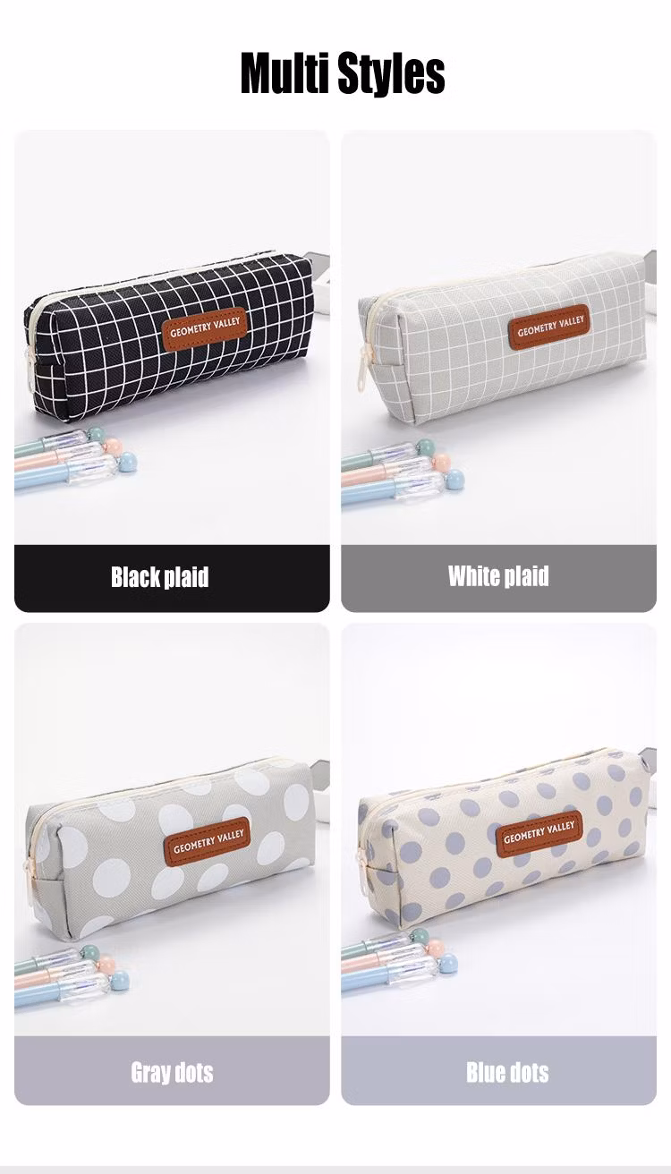 Wholesale Large Capacity Student Pen Pouch Bag Cute Pencil Case for School