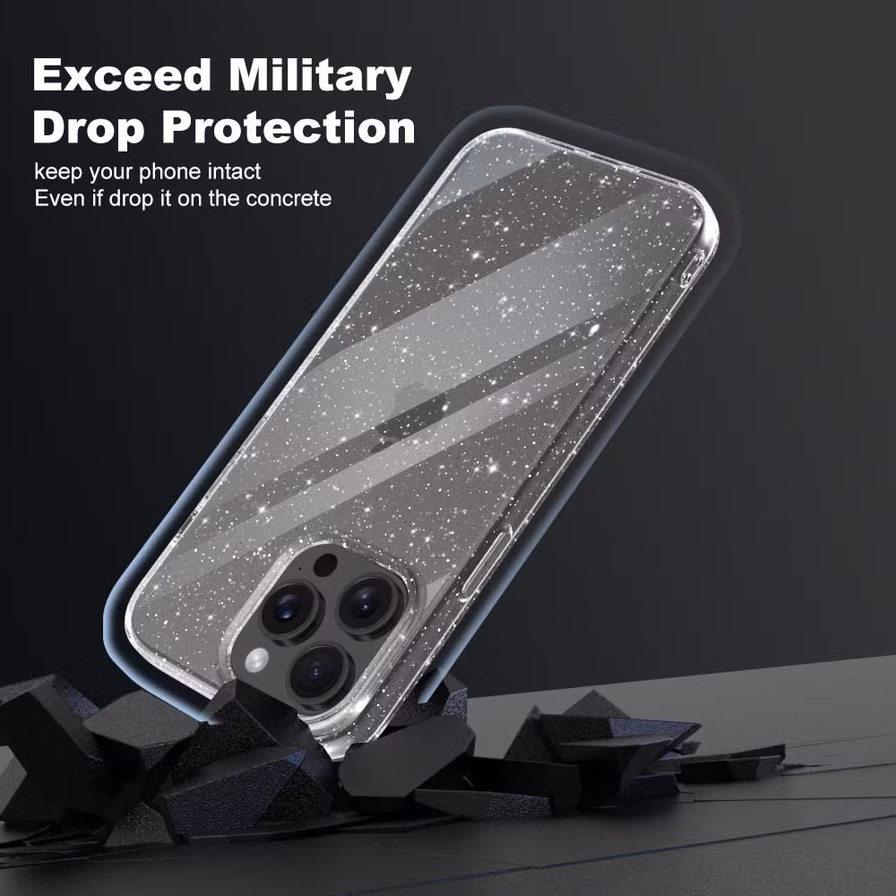 Transparent TPU Lens Protection Phone Case for iPhone 16 15PRO Max 14