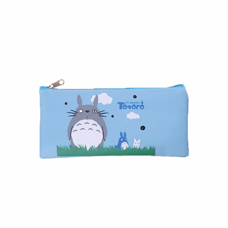Cute Kawaii Lovely Cartoon Portable Black Wholesale Colorful Pencil Bag