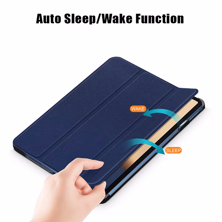 Ultra-Thin Auto Wake/Sleep PU Leather Trifold Tablet Case for Huawei Honor Tablet V7 PRO BRT-W09