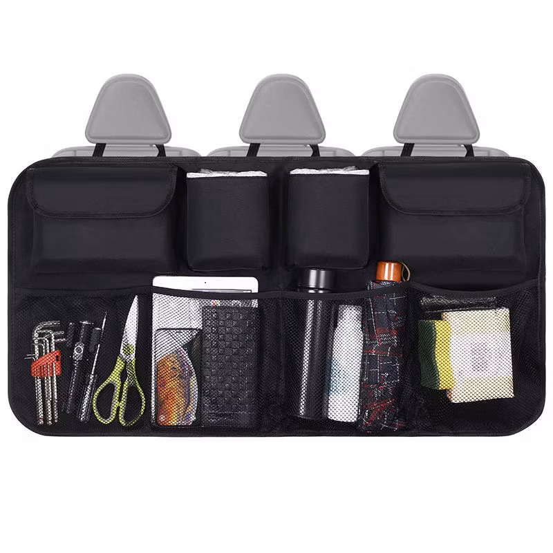 Factory Price Custom Car Storage Bag Durable and Reusable Oxford Fabric Backseat Organizer