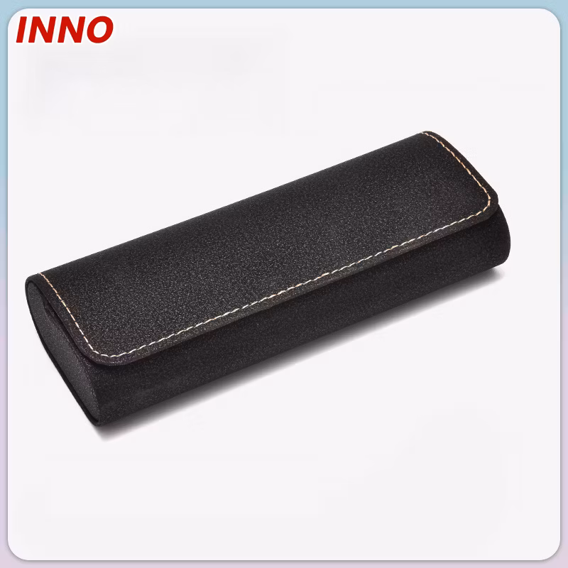 Inno-T105 Glasses Box Solid Colour Sewing Girl Portable Crush-Resistant Male Retro Creative Personality Sunglasses Storage Case Eco-Friendly
