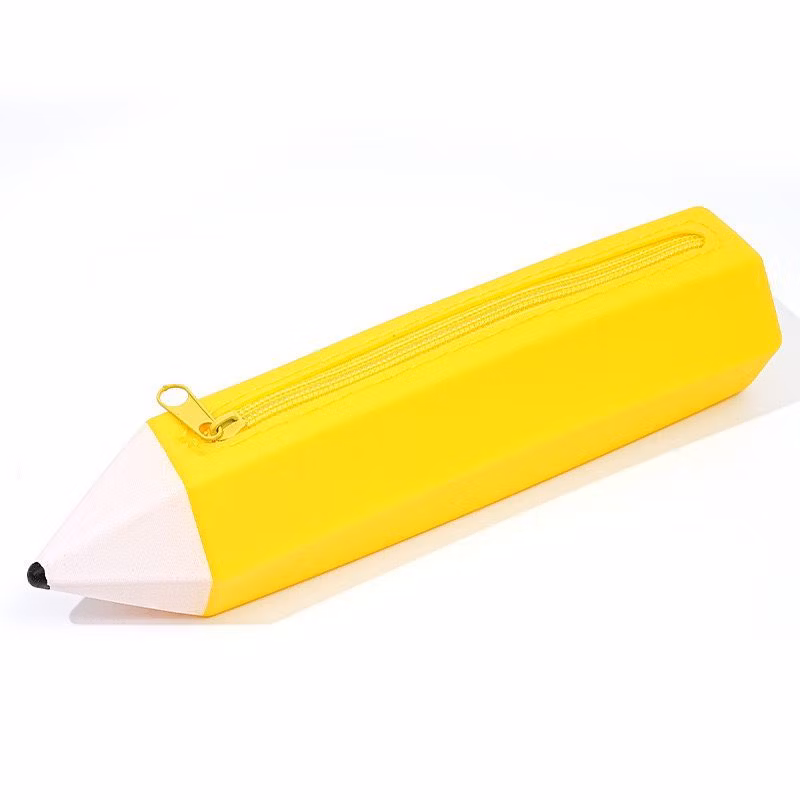 New Style Multicolor Silicone Pencil Bag for Primary and Secondary School Student