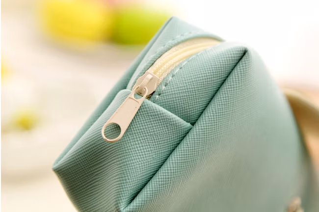 Wide Use PU Zipper Kawaii Triangle Pencil Bag Pencil Case for Promotion Gift
