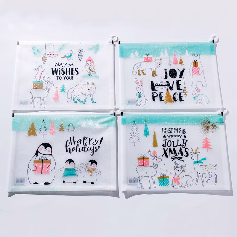 School Boy Pencil Pouch Waterproof Zipper Bag with Dinosaur Style