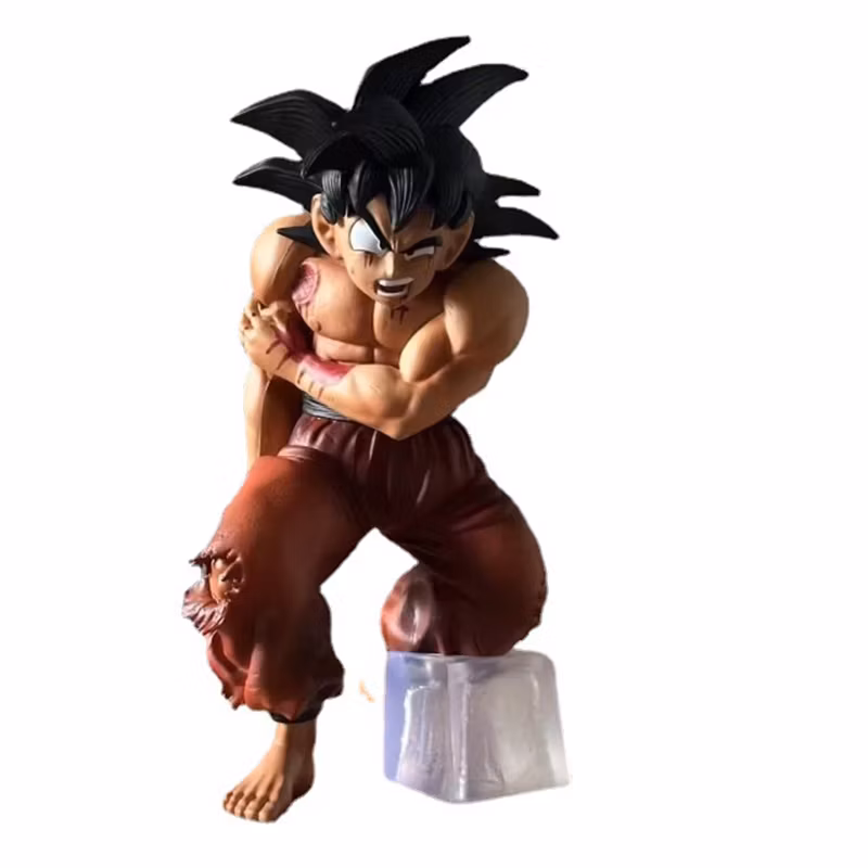 Drgon Ball Z Super Saiyan Injured Son Goku War Injured Son Goku Boxed Model Wholesale Anime Figure Cartoon-Character