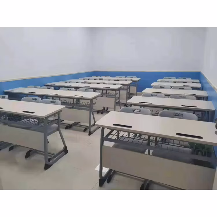 Design Primary School Furniture Classroom Portable Student Study Desk and Chair Set