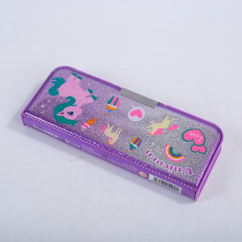 Unicorn Pattern Cute Kids Student Stationery Pencil Case