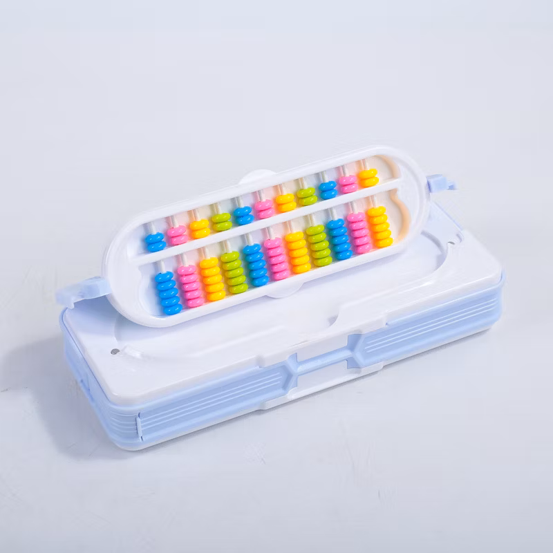 Cartoon Low Price Popluar Stationery Cute Pattern Creative with Abacus Pencil Case