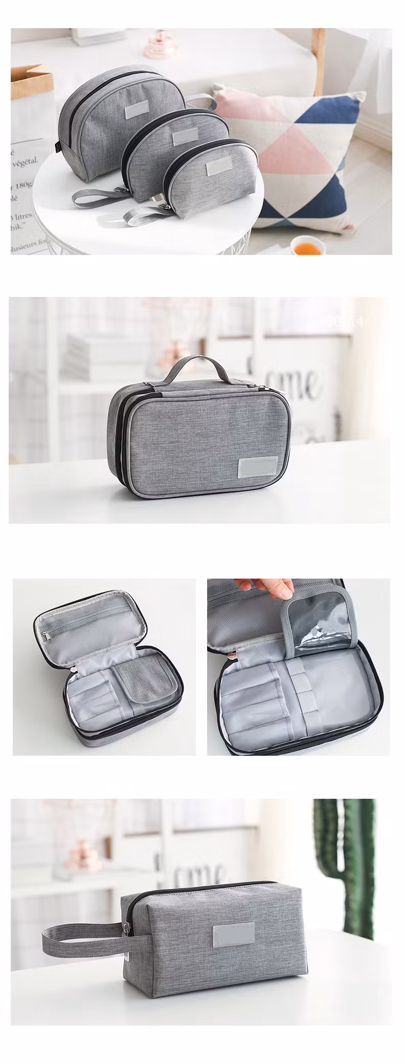 New Promotional Portable Cosmetic Makeup Bag for Travel