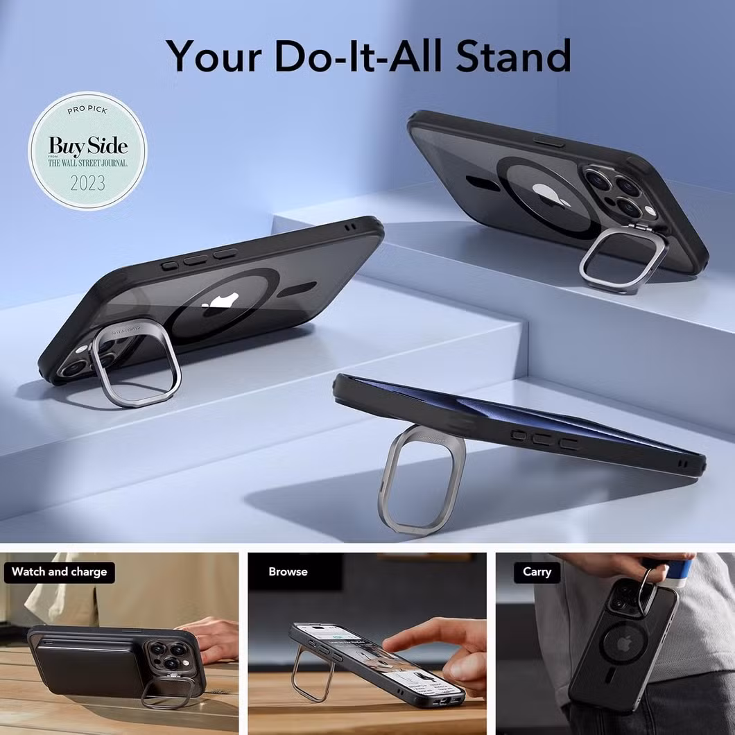 ESR Magnetic Phone Case Built-in Stand for iPhone 15 PRO Max Case