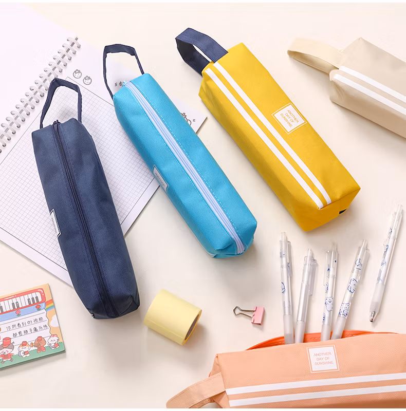 Student Minimalist Hand-Carrying Oxford Cloth Pencil Case