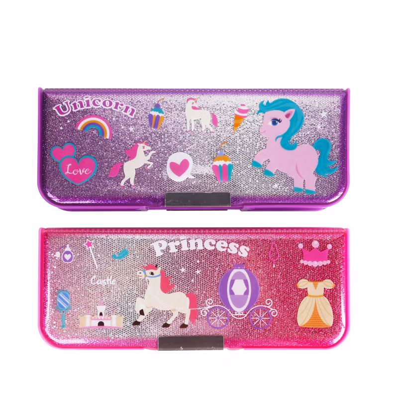 Unicorn Pattern Cute Kids Student Stationery Pencil Case