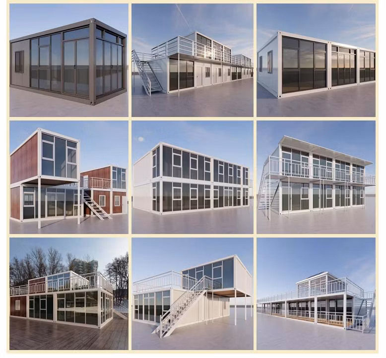 Luxury Cheap Prefabricated Living Container House Portable Office Manufacturer