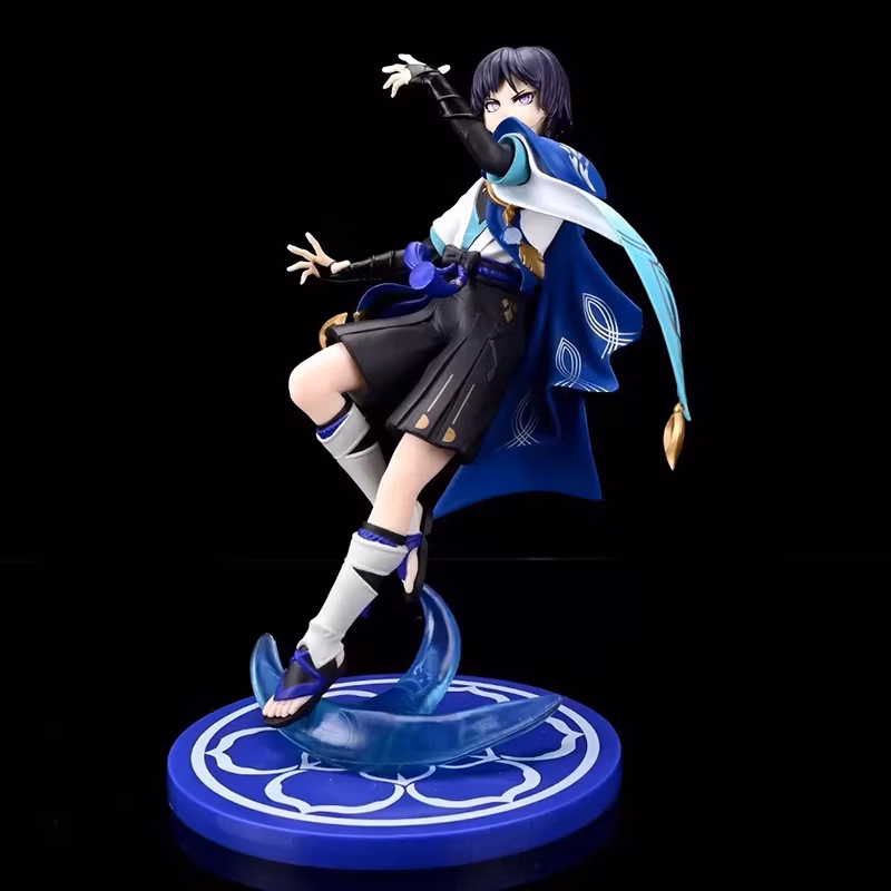 Genshin Impact Scaramouche Battle Scene Game Peripheral Model Box Anime Figure Cartoon-Character
