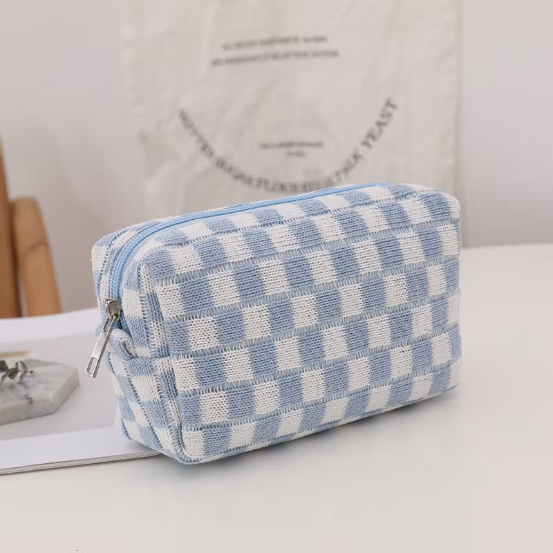 Promotional Zipper European Style Triangle Pencil Bag Pencil Case for School & Office