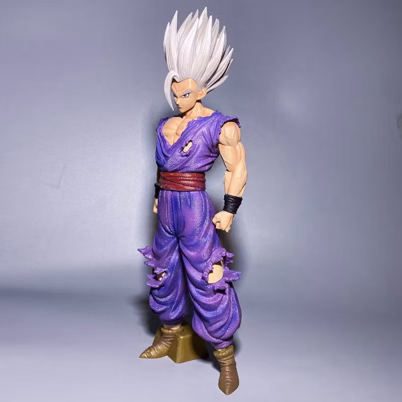 Dragon Ball Z White Shen Son Gohan Beast Gk White Hair Goku Super Saiyan Vegeta Super Three Super Four Model Anime Figure Cartoon-Character