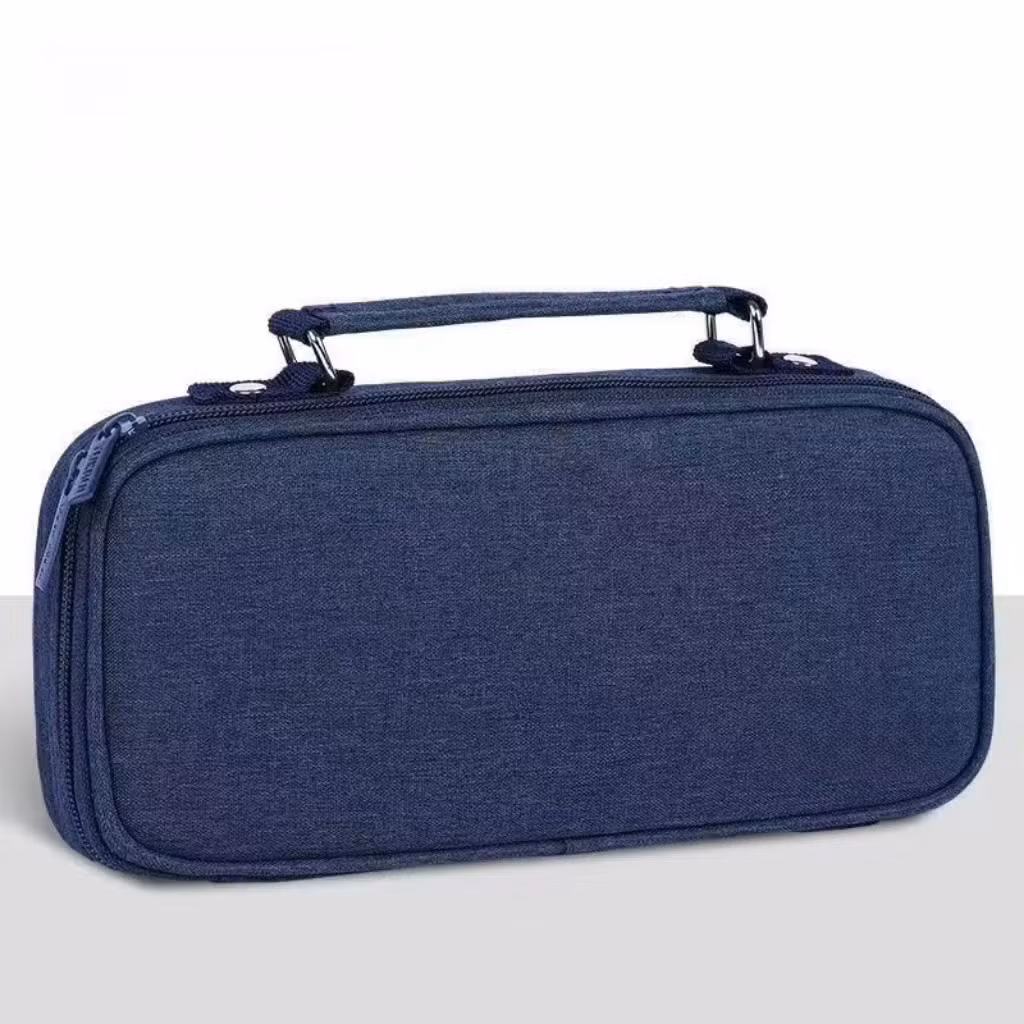 Large Capacity Stationery Storage Pencil Case Waterproof Zipper Pencil Case with Handle