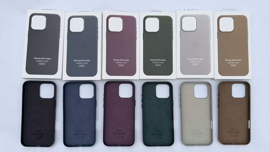 Mobile Phone Accessories Magsafe Leather Mobile Case for iPhone 16 16PRO 16plus