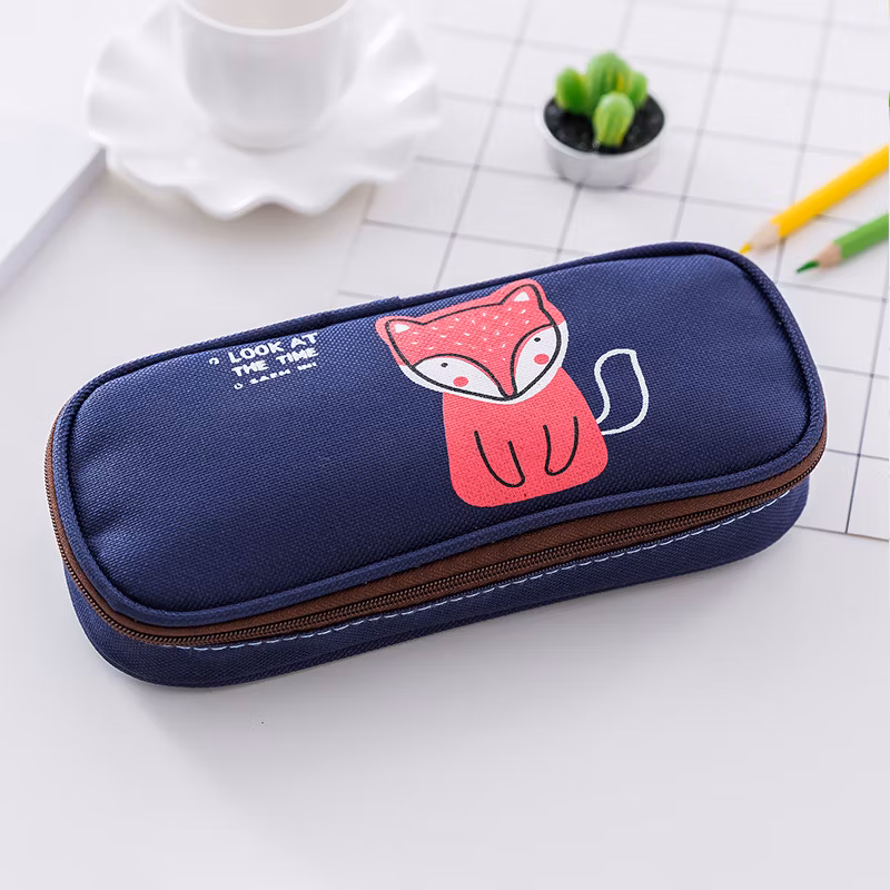 South Korea’ S New Student Stationery, Simple Good Morning Party Pencil Case, Multi-Function Pencil Case, Clamshell Pencil Case, Customized