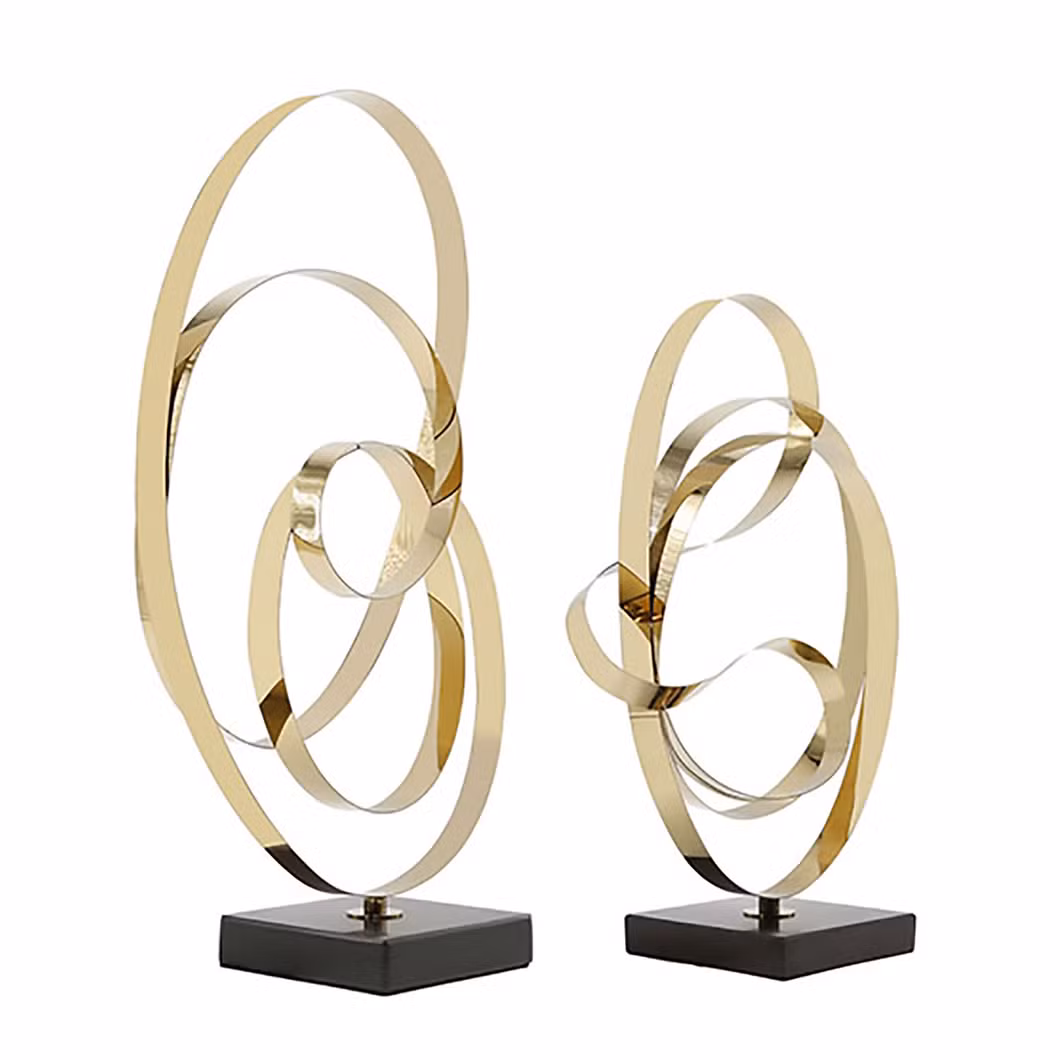 Modern Luxury Marble Base Creative Crafts Accessories Nordic Sculpture Decor Products Hotel Model Room Home Decoration Items