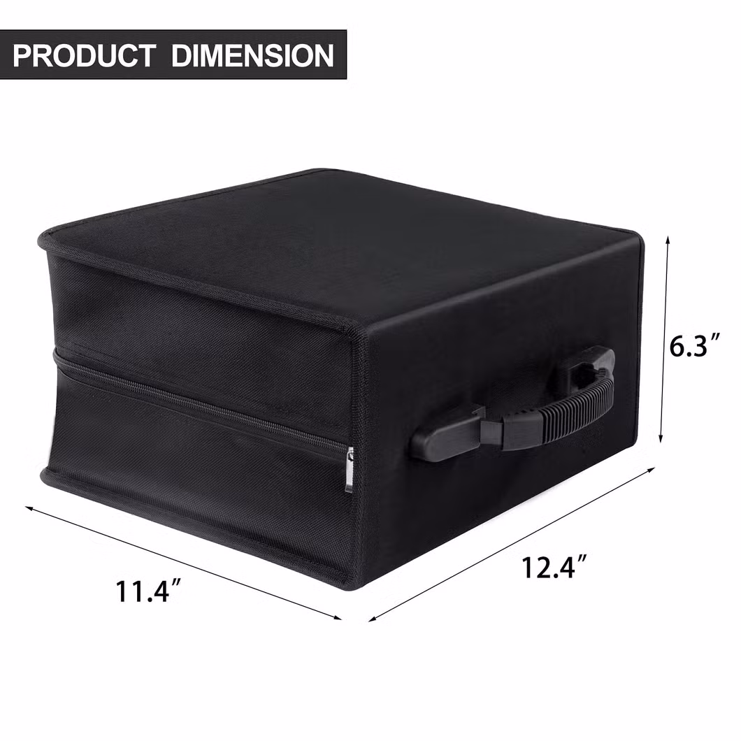 Custom Made 400 Discs Large Capacity Wallet VCD Holder Booklet Album Box Storage Binder CD/DVD Case Bags