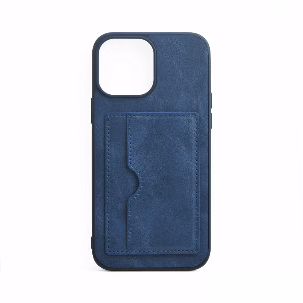 Universal TPU Leather Material Case with Card Sleeve/Holder Mobile Phone Case for iPhone 15 PRO Max Huawei Mate 60 PRO