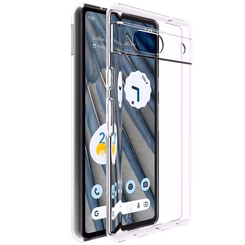 Imak Ux-5 Series for Google Pixel 7A Crystal Clear Case TPU Shockproof Transparent Phone Cover