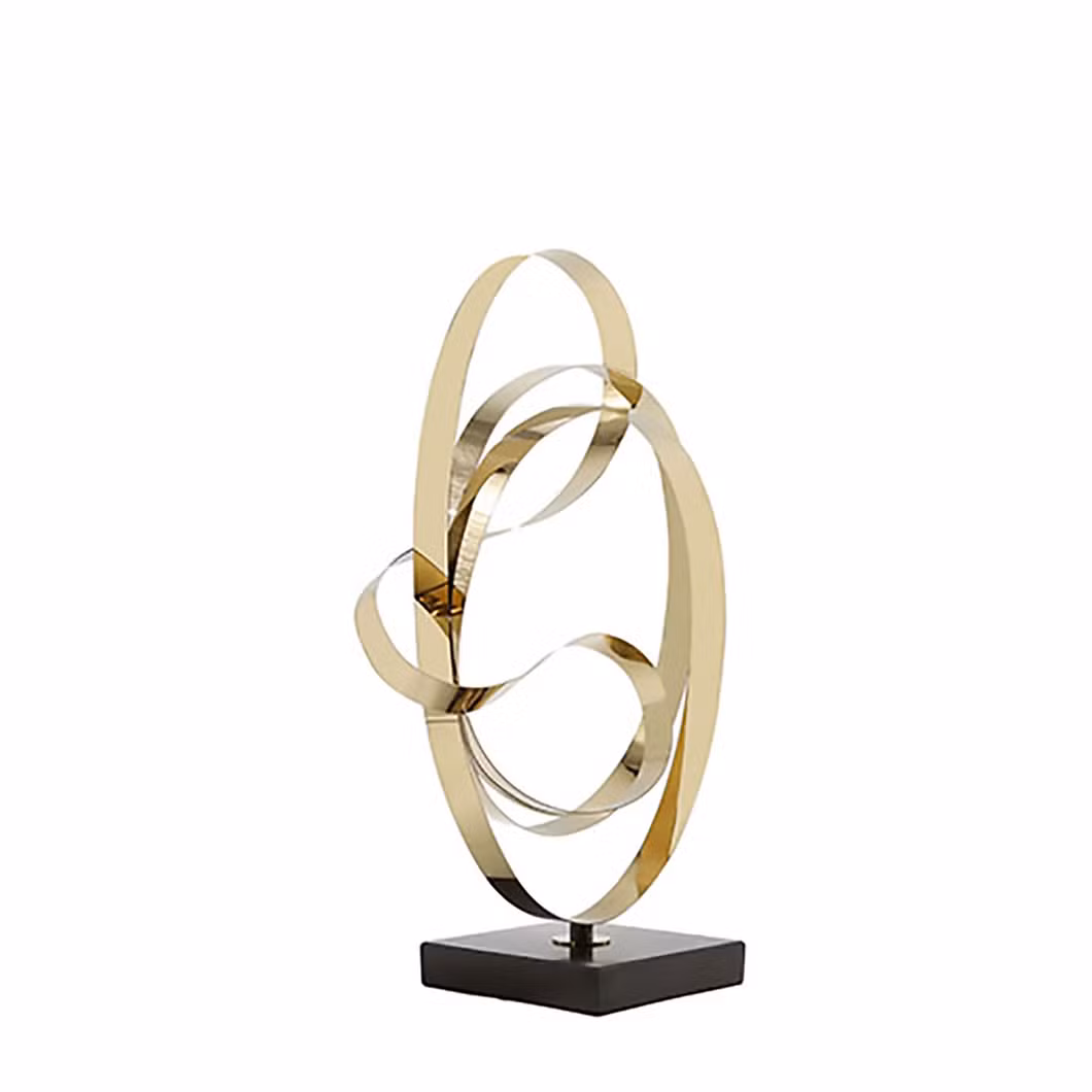 Modern Luxury Marble Base Creative Crafts Accessories Nordic Sculpture Decor Products Hotel Model Room Home Decoration Items