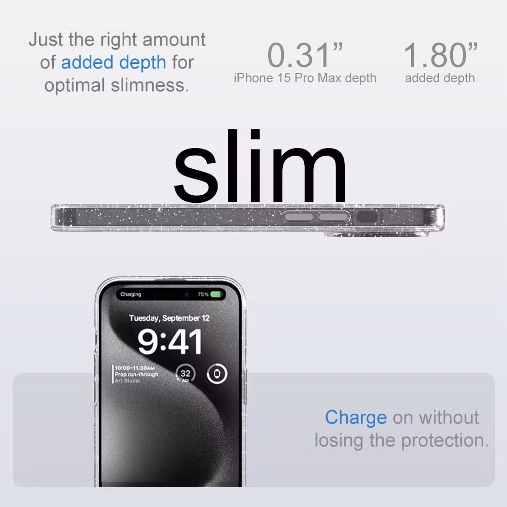 Transparent TPU Lens Protection Phone Case for iPhone 16 15PRO Max 14