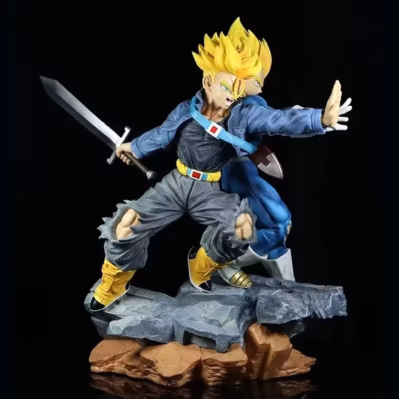 Dragon Ball Z Space Resonates with Vegeta Torankusu and Son Waves Anime Figure Cartoon-Character
