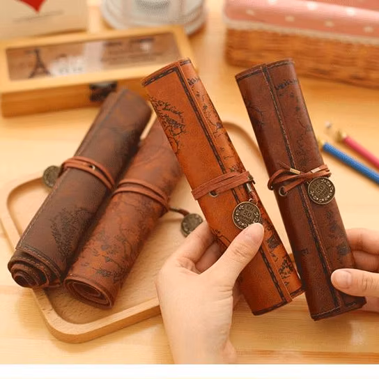 Promotional Zipper Fashion Rectangular Pencil Bag Pencil Case for School & Office