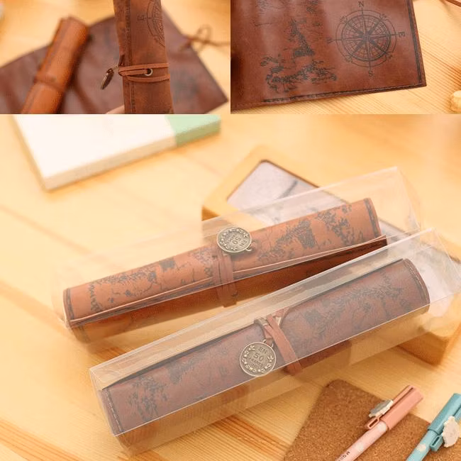 Promotional Zipper Fashion Rectangular Pencil Bag Pencil Case for School & Office