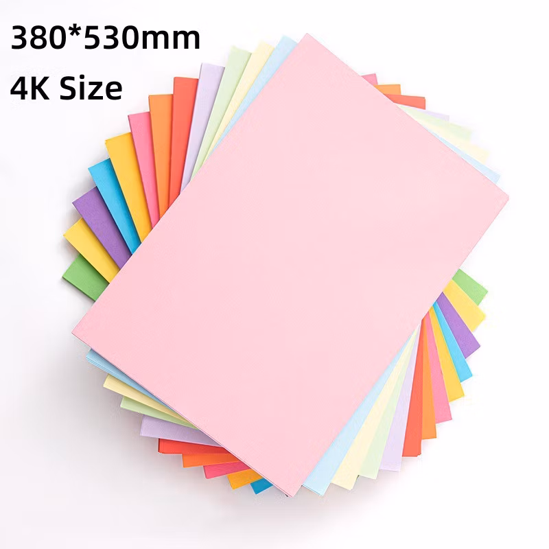 180GSM A4 210X297mm (8.3X11.7 inch) Multi-Fuctional Colorful Cardstock Card Stock Colored Paper for Handcraft/Book Cover 100 Sheets/Bag--Gold Yellow