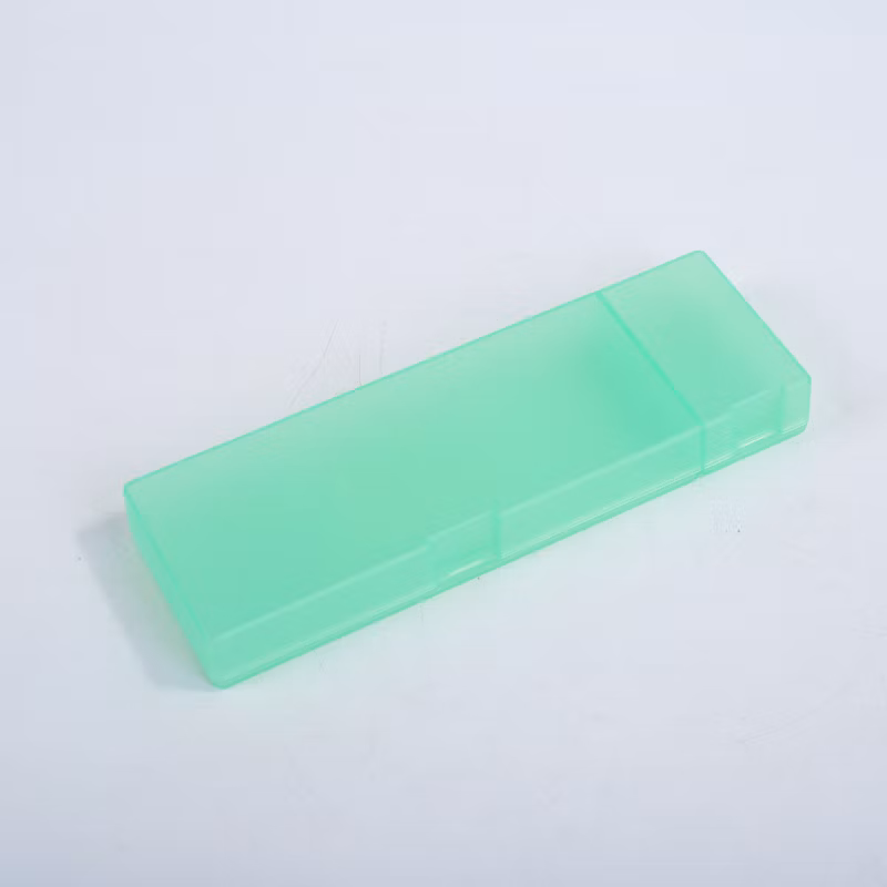 Transparent Colorful Kids Primary Elementary Student Stationery Pencil Case