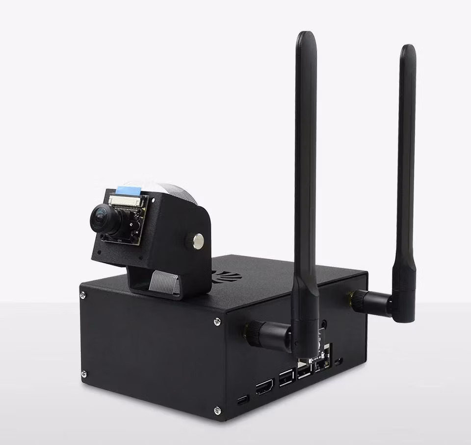 Waveshare Metal Case, Specialized for Jetson Nano 2GB Developer Kit, Mini PC Chassis Design