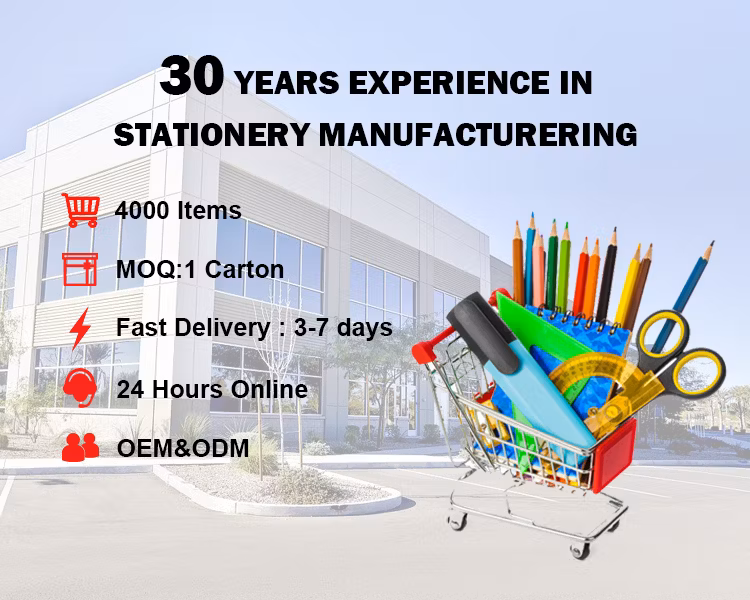 Foska OEM Eco Friendly Durable Poplar Wood Material Rich and Vibrant Colors Portable 12 24 Pencils with Craft Paper Tubes