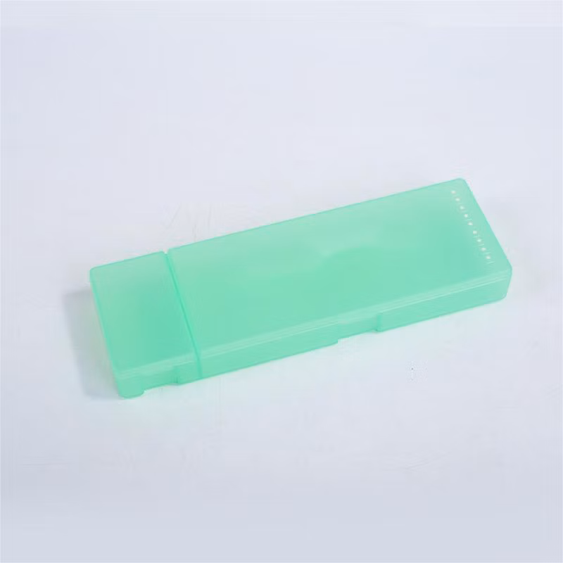 Transparent Colorful Kids Primary Elementary Student Stationery Pencil Case